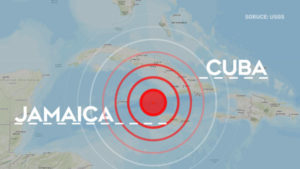 ජැමෙයිකාවේ ප්‍රබල භූ කම්පනයක්