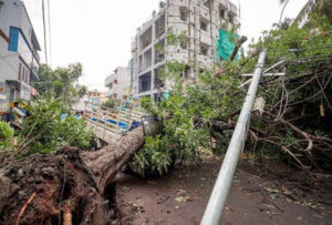 ඉන්දියාවට සහ බංග්ලාදේශයට අම්ෆන් සුපිරි සුළි කුණාටුවක් වෙයි