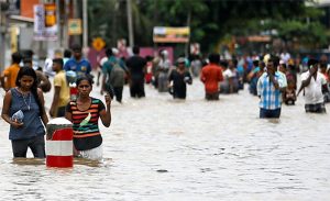 නිල්වලා ගඟ පිටාර ගැලීමෙන් දෙණියාය,මොරවක,පිටබැද්දර,අකුරැස්ස යටවෙයි