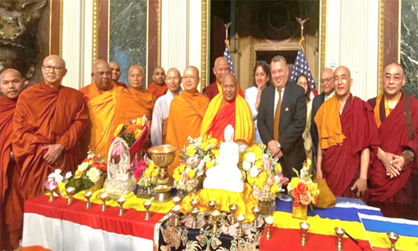 The International Vesak Festival was held at the White House for the fourth time