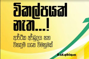 විකල්පයක් නැත – ආර්ථික අර්බුදය සහ විසඳුම් ගැන විමසුමක්