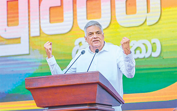 President Ranil’s election manifesto unveiled