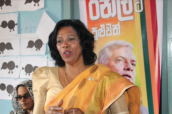 රනිල් වික්‍රමසිංහ මහතාට සියයට අසුවක ඡන්ද ප්‍රමාණයක් – කළ්‍යාණි සතර සිංහ