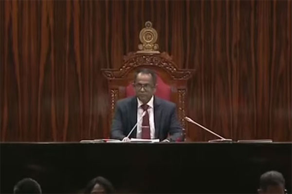 Jagath Wickremeratne appointed new Speaker