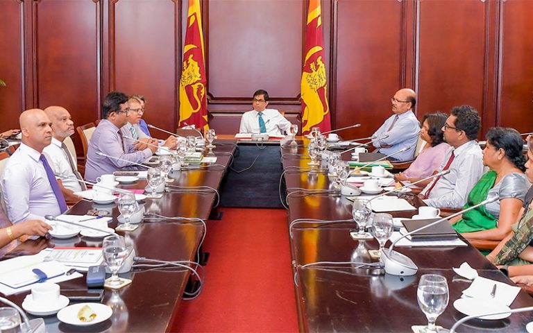 meeting at Presidential Secretariat